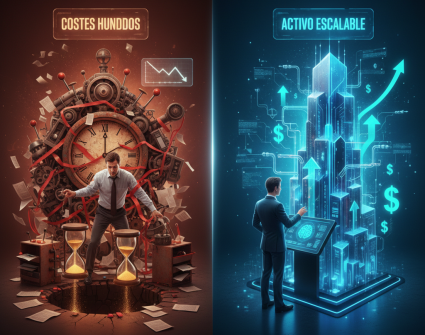 El Coste Oculto de la Operatividad Manual: Cómo los Agentes de IA Transforman el Gasto en Activo Escalable