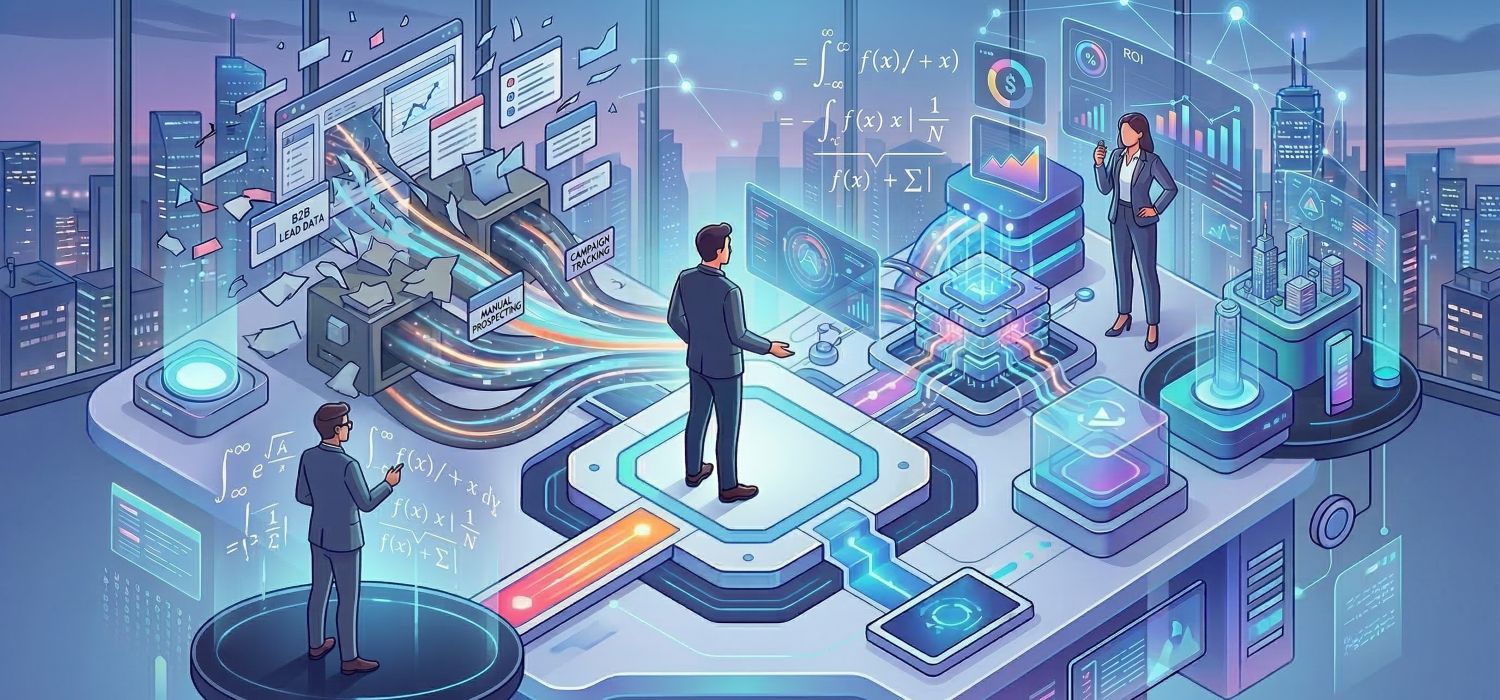 Matemáticas de la IA: Calculando el ROI de la Inteligencia Artificial en captación B2B
