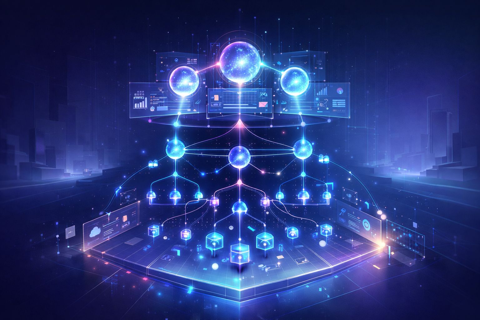 Arquitectura de Agentes: La nueva jerarquía de la empresa automatizada